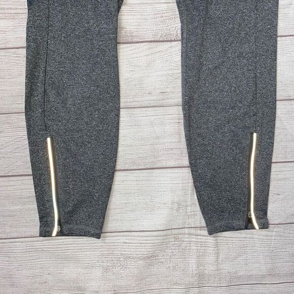 Reebok performance women L dri fit compression legging capris grey - Picture 2 of 10